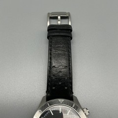 Fossil CH2859 Mens Watch 44mm Black Dial Chronograph Leather Date New Battery