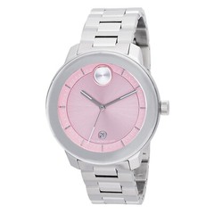 Movado 3600872 Women’s Bold Verso Pink Dial Quartz Watch