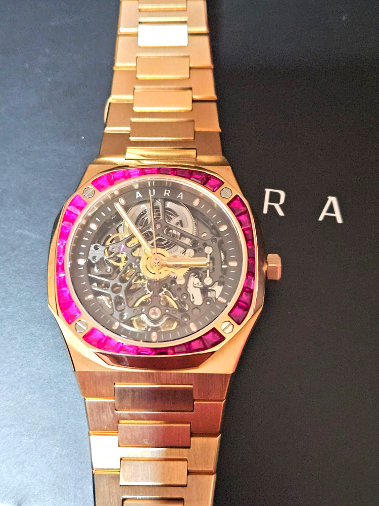 AURA Limited Chronograph 001 collection MENS WATCH only 150 pieces made