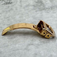 Cartier D-Buckle 14mm Gold Stainless Steel Watch Clasp Japan 071221