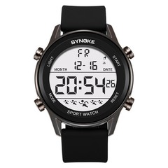 Men Electronic Sports Watch Waterproof Outdoor Watch Luminous Large Screen Watch