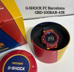 CASIO G-SHOCK Watch Digital GBD-100BAR-4JR Barcelona Red/Yellow/Blue②