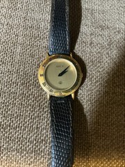 GUCCI 3001L Vintage Ladies Watch 25mm Quartz Gold SS Brand New Band
