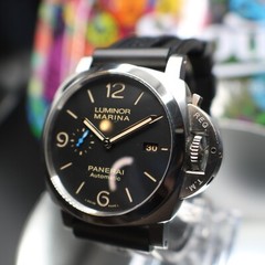 Panerai Luminor 1950 Marina PAM01312 PAM 1312 Full Set B&P Extra Straps 44m