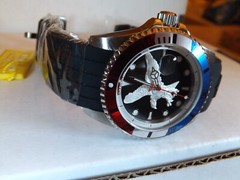 Invicta Mens Pro Diver Watch (America Eagle Patriotic)-(45872)-Date window)- New