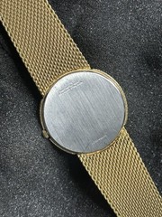 Lord Elgin Quartz Women’s Gold Tone Analog Date Gold Mesh Metal Bracelet