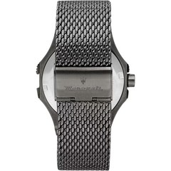 MASERATI POWER R8853108005 Black Blue Mesh Steel Bracelet Men’s Watch