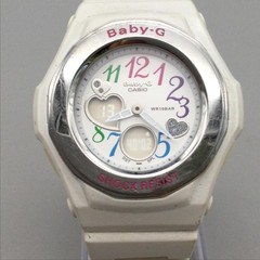 Casio Baby-G 5070 BGA-101 Womens Watch 39mm White Multi Dial 100M New Battery