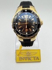 17486-Invicta Women’s Angel Halo Black Silicone Strap-38mm.