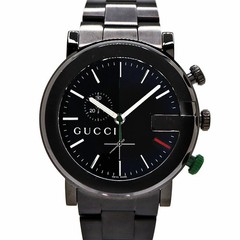 Used GUCCI YA101331 101M G Chrono Wrist watch Men Quartz Black
