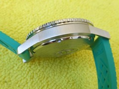 Zodiac Super Sea Wolf Automatic Dive Watch, Green Dial