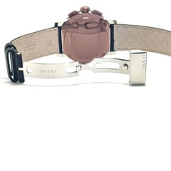 Men s Watch Gucci GUCCI G Chrono YA101202 101.2 Quartz Black Chronograph Leather