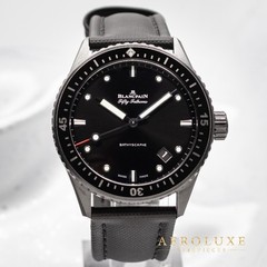 2022 Blancpain Bathyscaphe 43.6 Ceramic Black B&P 5000-0130-B52A