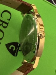 CROTON MEN’S WATCH M. CN 307266 NEW BATTERIES QUARTZ SWISS MADE NEW BATTERY
