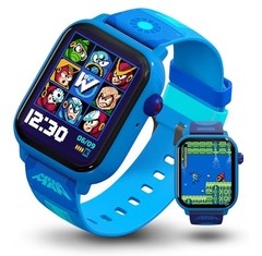 Mega Man Digital Gaming Watch Classic & Arcade Modes Extra Band Included
