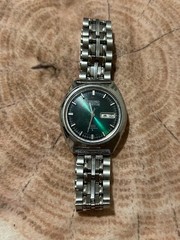 SEIKO 5ACTUS Automatic Men’s Wristwatch Green Dial