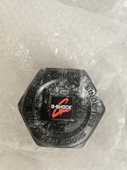 Casio G-Shock With Case Unique Orange And Transparent Grey Colors
