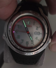 Vintage Timex Expedition Adventure Tech T41641 Flashlight Watch – Tested & Worki