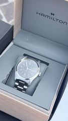 Hamilton Khaki Field Automatic 42mm Ref. H706050 Sapphire Swiss Steel Full Set