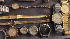 Vintage Watch Lot for Repair-Benrus 3061 DR2L6,Bulova Berkshire L0,bourbon 23rd