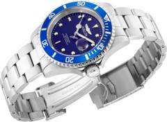 Invicta Men’s Pro Diver Quartz 3 Hand Blue Dial Watch 26971