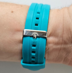 Henley Men’s Sports Watch Turquoise H02042.6, SIlicone Strap, Splash-proof, EXC