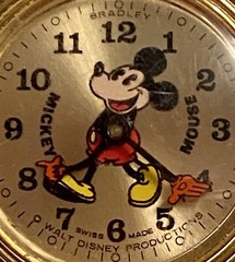 “Mickey” BRADLEY_1970s Vintage_40mm Art Deco_Swiss Made Mechanical Mens Watch