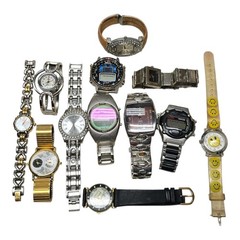 12 Assortment Mens Womens Watches Used