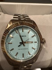 TIMEX Waterbury Legacy TW2V18200 Quartz Stainless Steel Sky Blue Mens Watch