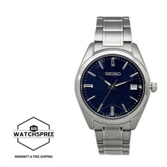Seiko Classic Quartz Stainless Steel Band Watch SUR309P1