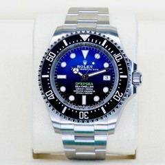 NEW 2023 Rolex Sea-Dweller Deepsea 136660 James Cameron Black to Blue Dial 44mm