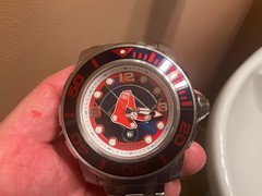INVICTA MLB BOSTON RED SOX 24 JEWEL AUTOMATIC 58MM DIVER MODEL 42791 BEAUTIFUL!!