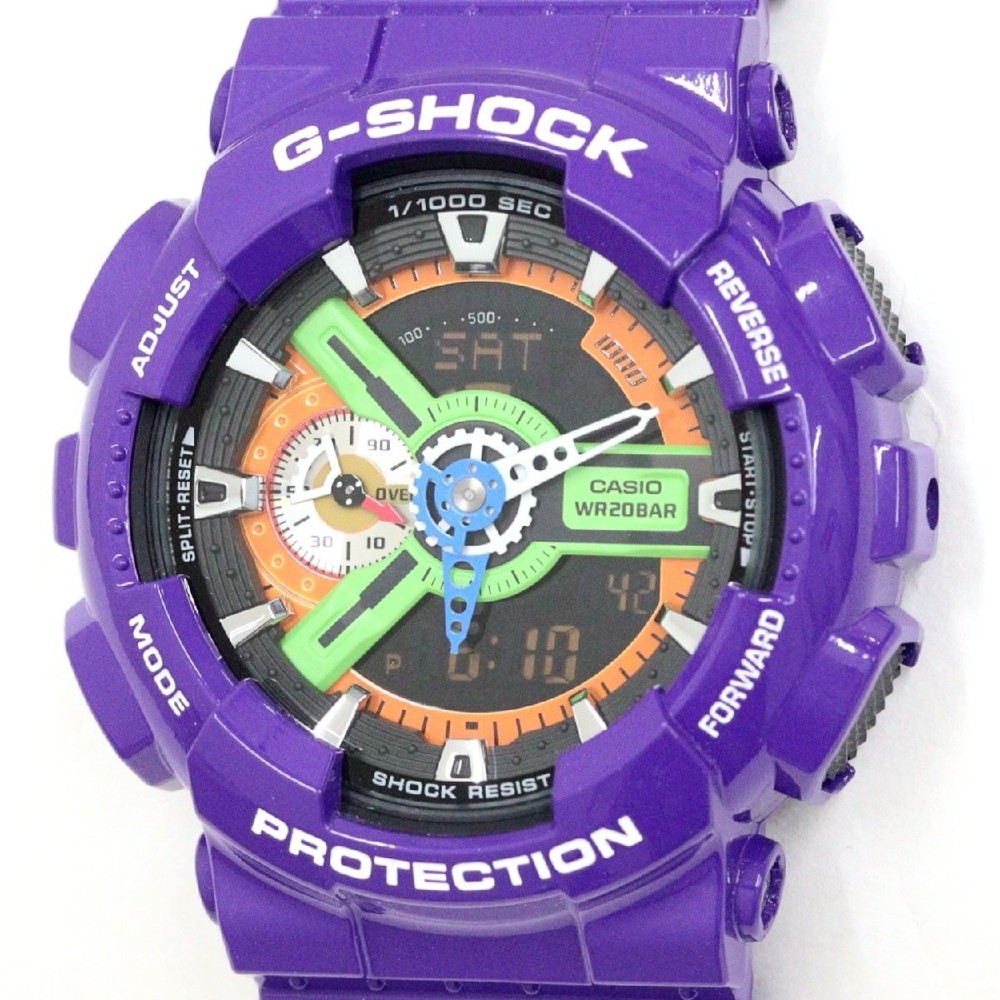 CASIO G-SHOCK GA-110EV-6AJR Evangelion Unit-01 Purple Watch Box Japan