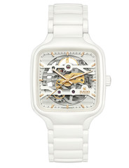 Rado True Square Automatic Skeleton High Tech Ceramic Unisex Watch R27126012