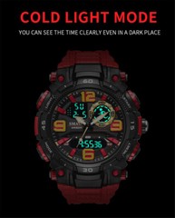 SMAEL Men Watch Digital Quartz Wristwatch LED Electronic Alarm Sport Watches