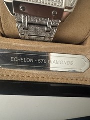 JBW Echelon platinum series PS570B Men’s Diamond Watch