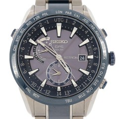 Authentic Seiko Astron GPS 7X52-0AF0/SBXA019 TI Solar Powered Quartz #230-00…