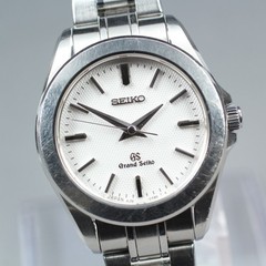 Near MINT Grand Seiko STGF043/4J51-0AB0 White Quartz Ladies Watch Up to 17cm