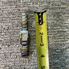 Silpada Designs Tank Roman Numeral All SS Bracelet Watch Extra Links Japan
