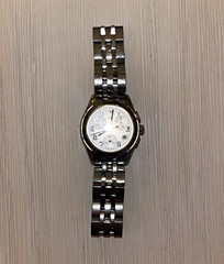 Victorinox Swiss Army Women’s Chronograph Date Quartz SS Bracelet White Dial