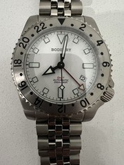 Men’s Titanium Boderry GMT Dive Watch