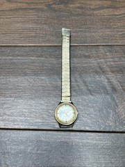 Vintage 1960’s Bulova Watch M0 Gold Tone July 1969 Calendar Band Repair Parts