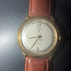 Vintage 1960s ELGIN “Flying Saucer” Wristwatch *RUNNING GREAT* 19 Jewels