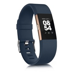For Fitbit Charge 2 Strap Replacement Silicone Wristband Watch Metal Buckle UK
