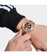 Adidas Men’s Edition One AOFH23009 Black Dial Rose Gold Watch 39mm Quartz NEW