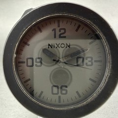 Nixon The Corporal Watch Men 48mm Black Dial Black Tone Round Bracelet new BattA