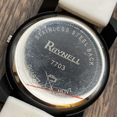 Raynell Quartz Men’s Watch Black And White Working