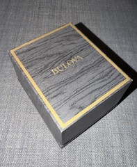 Bulova Men’s Corporate Collection Two Tone Blue Dial 30mm Watch. BRAND NEW