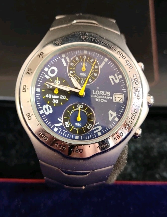 Lorus Chronograph Watch New