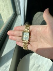 XIMILI Women’s Gold Tone Watch/ New Battery/ Working